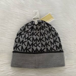 🔵NEW wTag-MICHAEL Michael Kors Gray Beanie